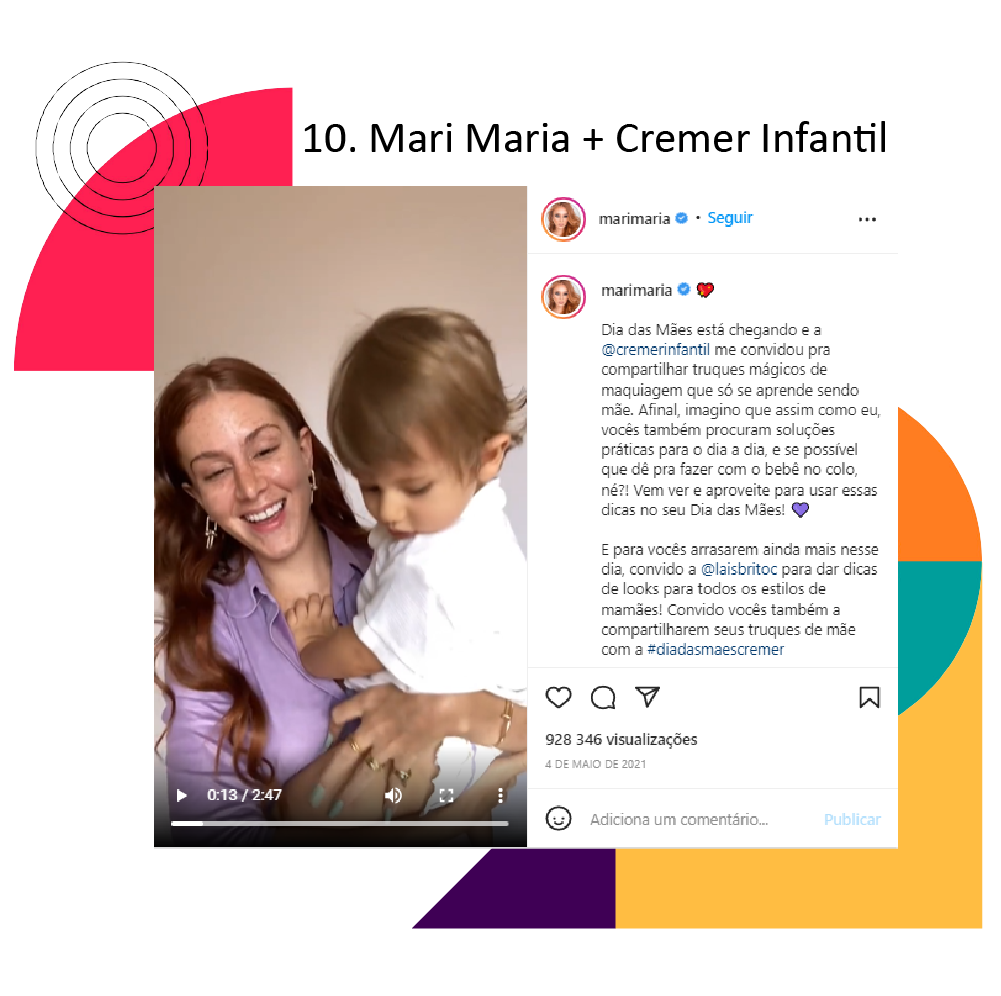 Mari Maria e o filho estrelam campanha em parceria com a Cremer Infantil para o Dia das Mães 2021
