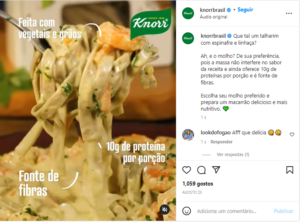 Top post Knorr Unilever