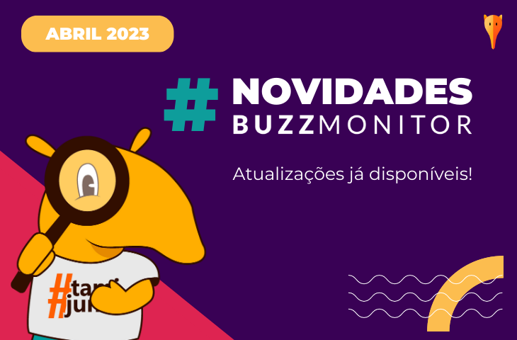Novidades Buzzmonitor Abril 2023: conversas de WhatsApp e novos emojis