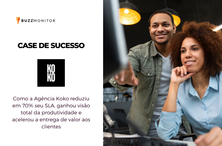 Case de Sucesso Agência Koko: redução de SLA e produtividade em alta